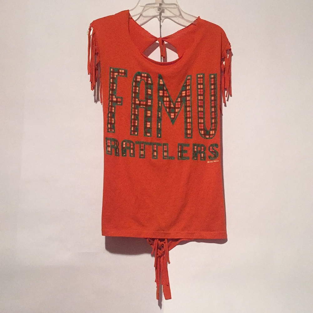 Fringe T-shirt (FAMU Logo)